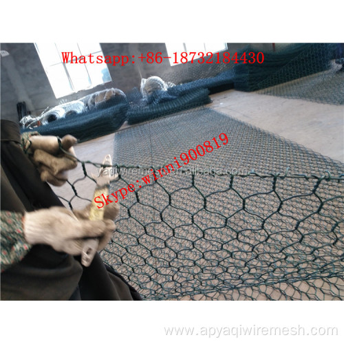 Galvanized Hexagonal gabion box hexagonal wire mesh